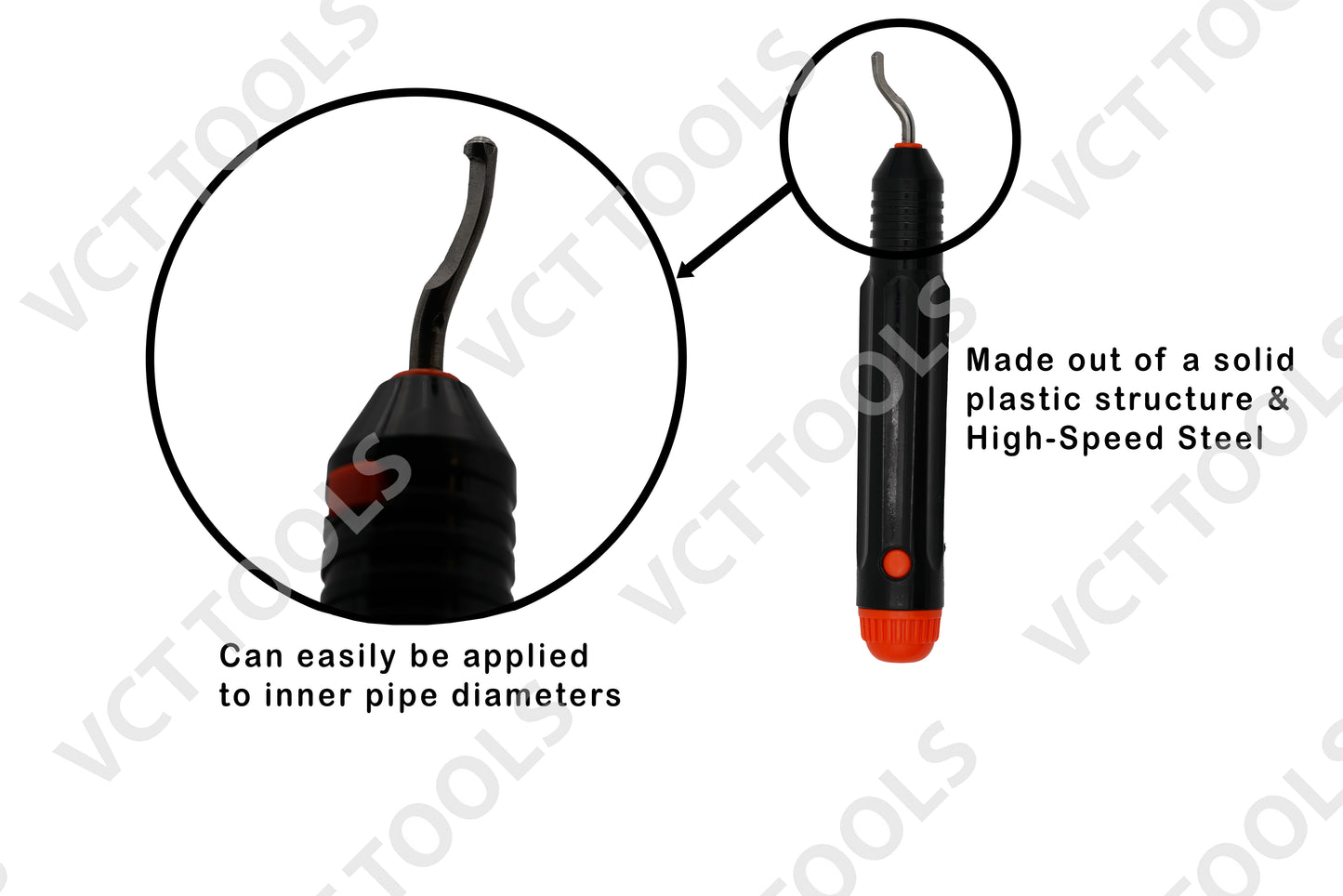 3Pc Pipe Cutter Tool Kit 1/4"-2" + Mini Cutter & Deburring Tool HVAC Plumbing