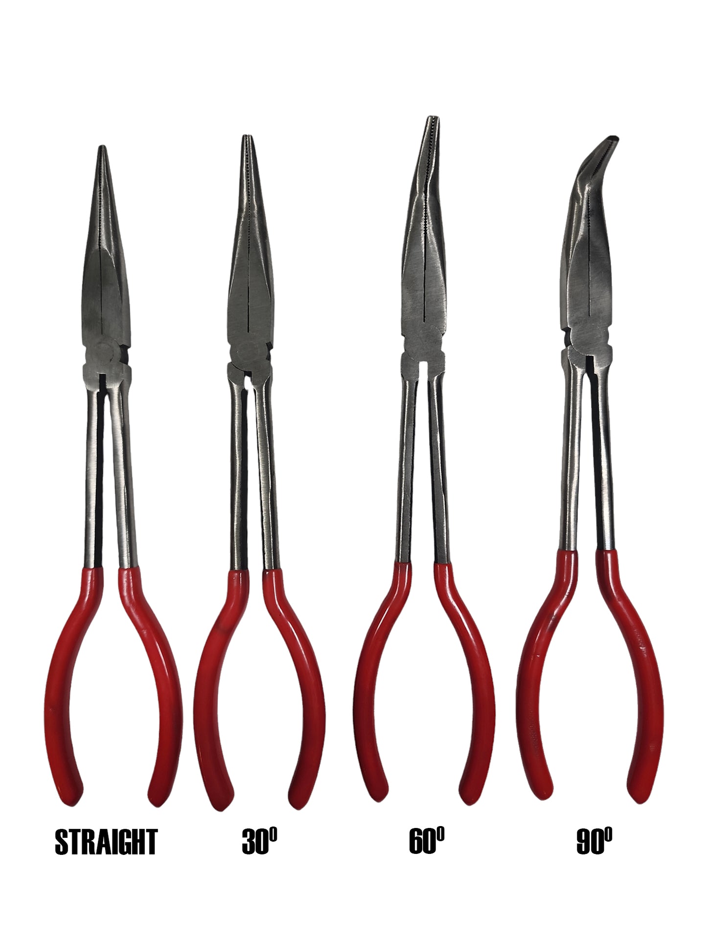 9pc Long Reach Plier 11" inch Mechanics Electricians Craft & Hobby Tool Set